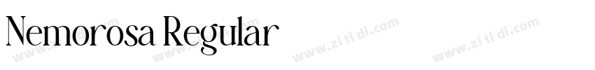 Nemorosa Regular字体转换
